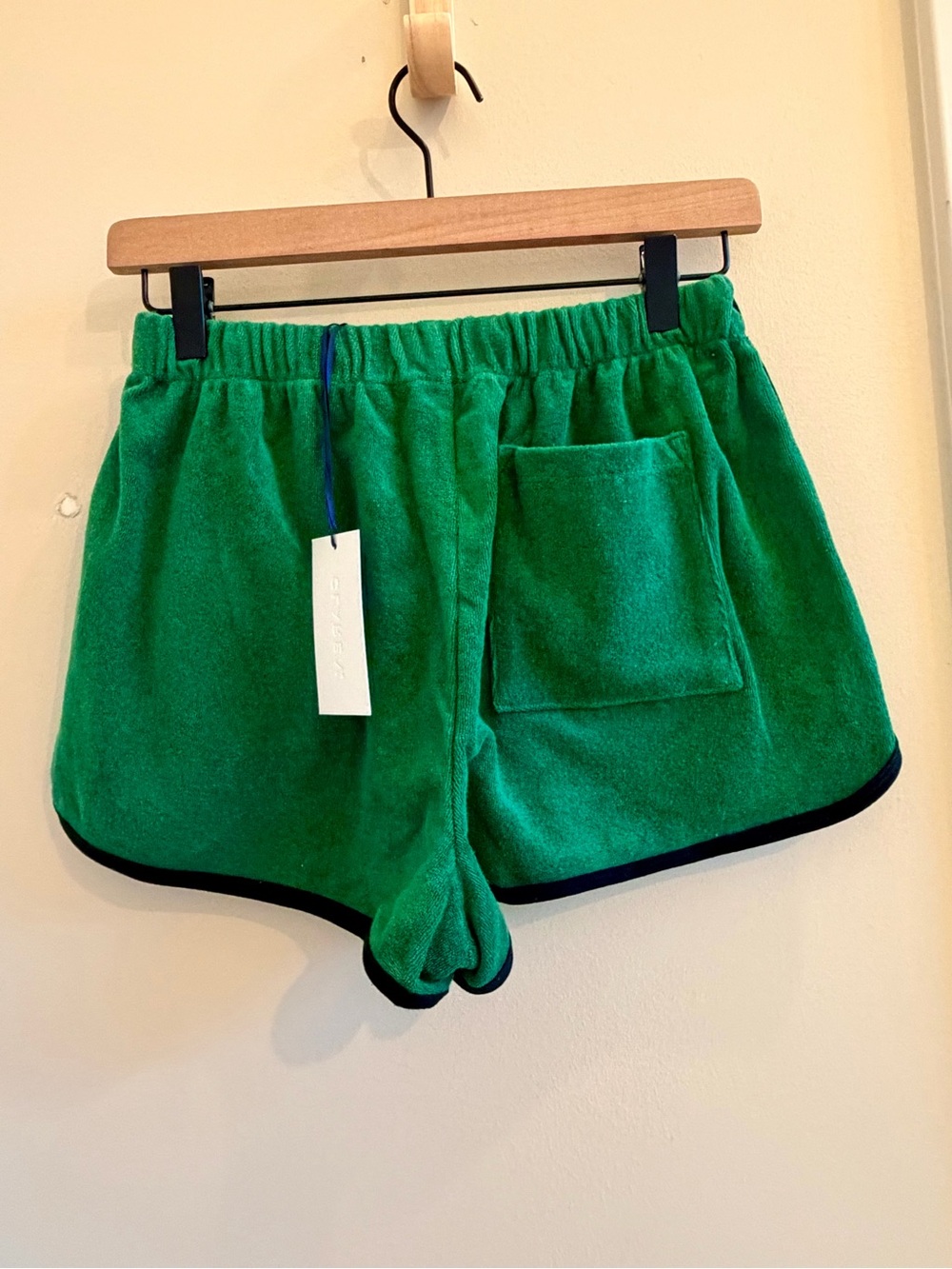 Clare V La Plage Shorts - Basil NWT $145 - Picture 9 of 12